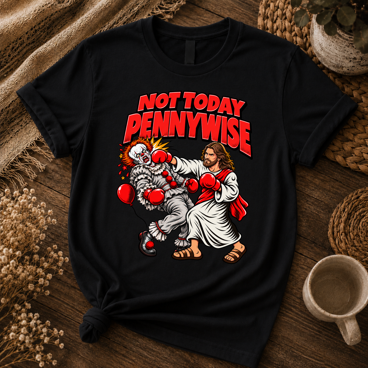 Jesus vs Horror 10 – Unisex Tshirt / Hoodie / Sweatshirt