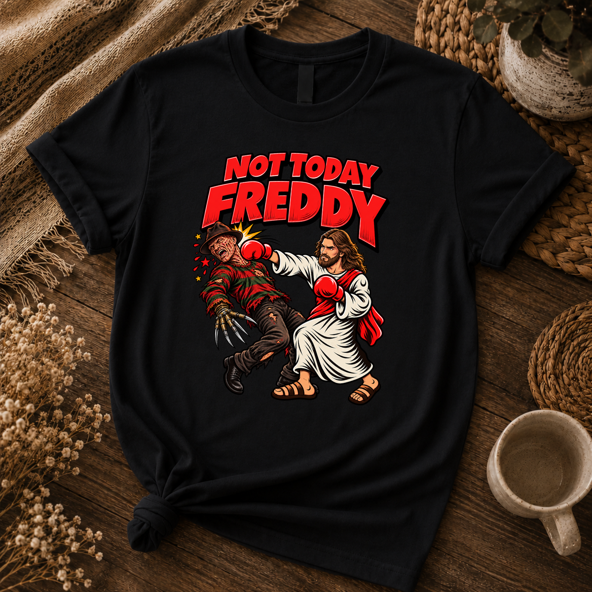 Jesus vs Horror 11 – Unisex Tshirt / Hoodie / Sweatshirt