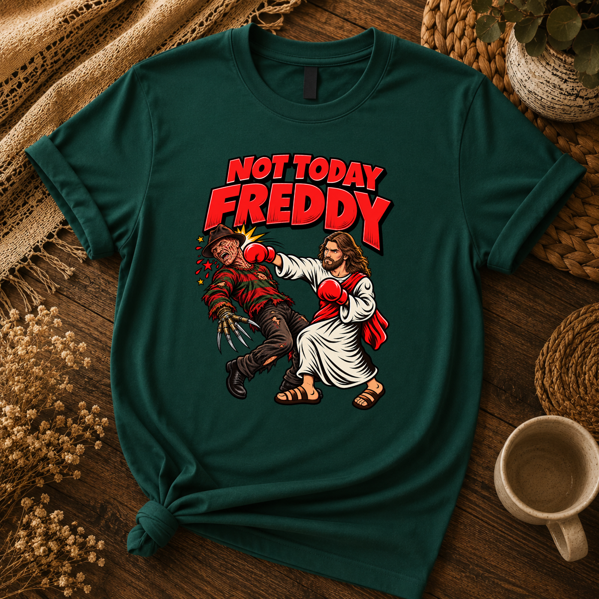 Jesus vs Horror 11 – Unisex Tshirt / Hoodie / Sweatshirt