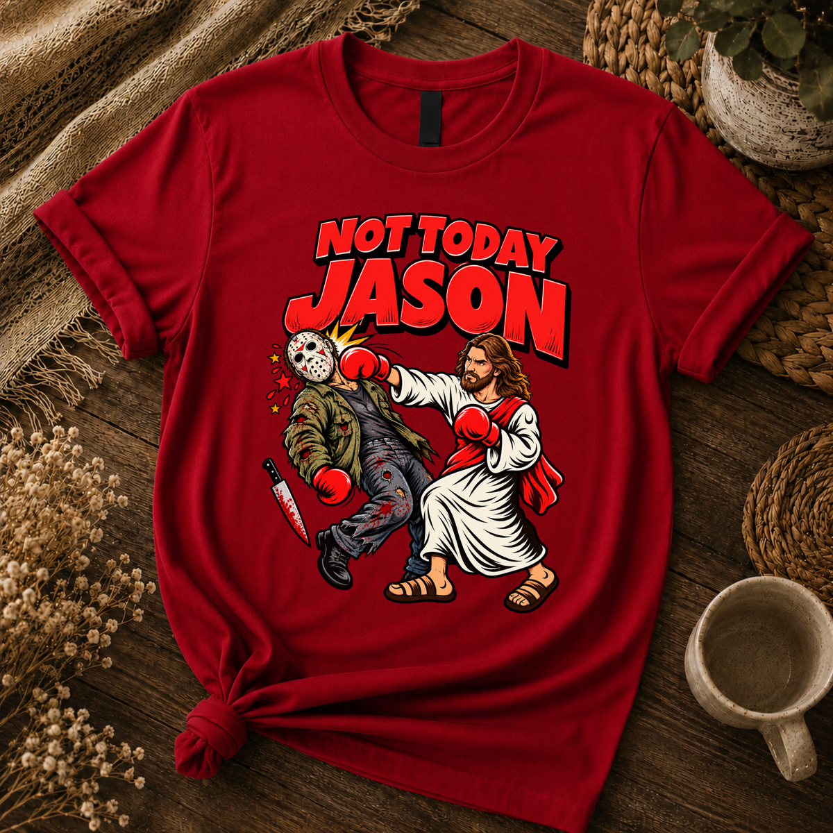 Jesus vs Horror 12 – Unisex Tshirt / Hoodie / Sweatshirt