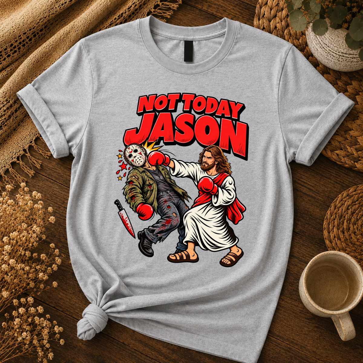Jesus vs Horror 12 – Unisex Tshirt / Hoodie / Sweatshirt